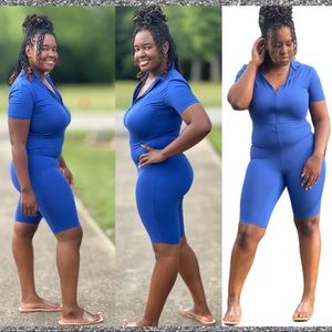 Blue Romper